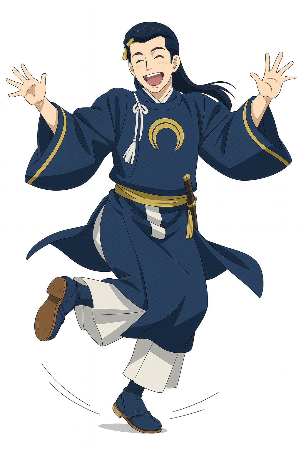 タップを踊る宗近（C）